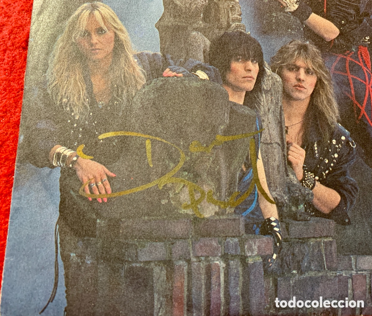 Discos de vinilo: Warlock-&ldquo;All Night&rdquo; Vinilo de 1985 - Foto 2