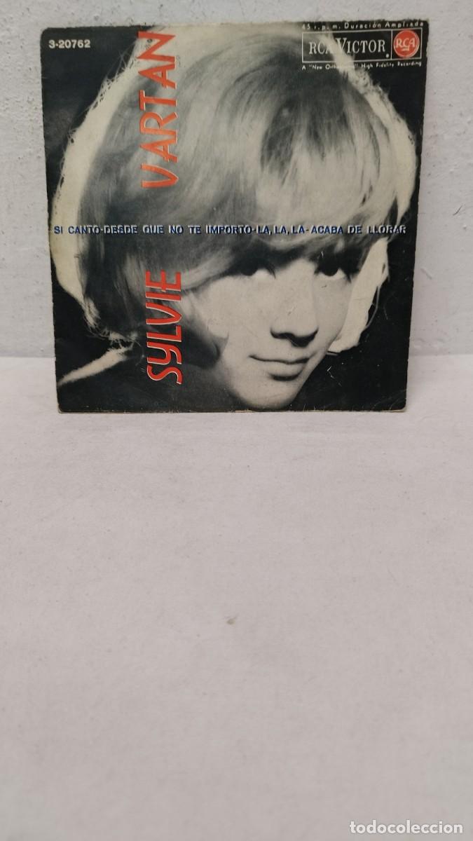 Discos de vinilo: Sylvie Vartan-Si canto.Single Vinilo 7&rdquo; - Foto 1