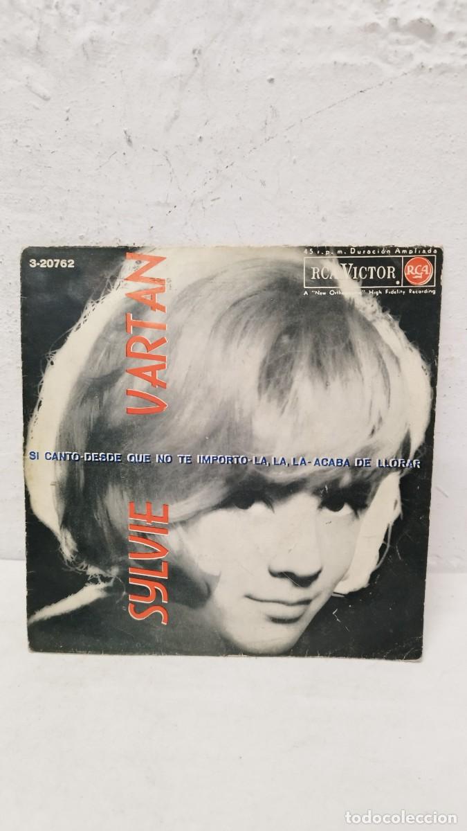Discos de vinilo: Sylvie Vartan-Si canto.Single Vinilo 7&rdquo; - Foto 2