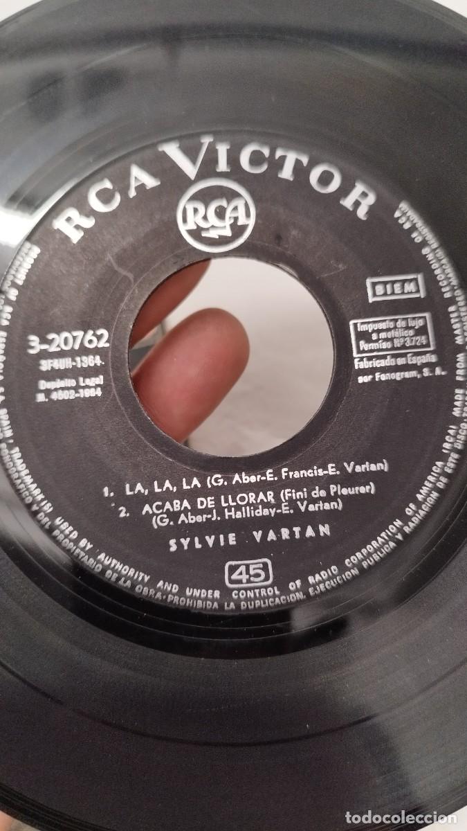 Discos de vinilo: Sylvie Vartan-Si canto.Single Vinilo 7&rdquo; - Foto 3