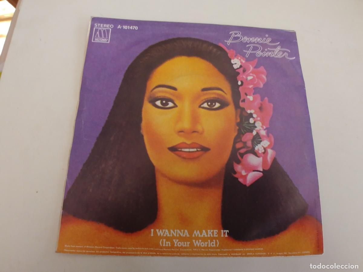 Discos de vinilo: BONNIE POINTER-SINGLE I CANT HELP MYSELF - Foto 2