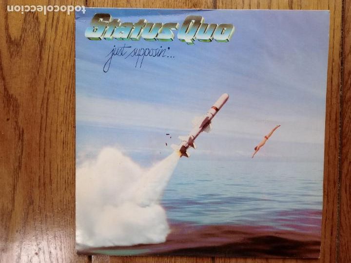 Discos de vinilo: Status Quo - just supposin .. - Foto 1