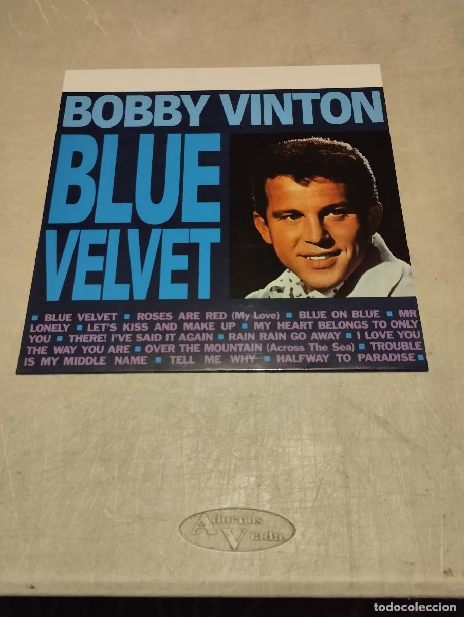Discos de vinilo: Bobby Vinton LP Blue Velvet Esp.1990 - Foto 1