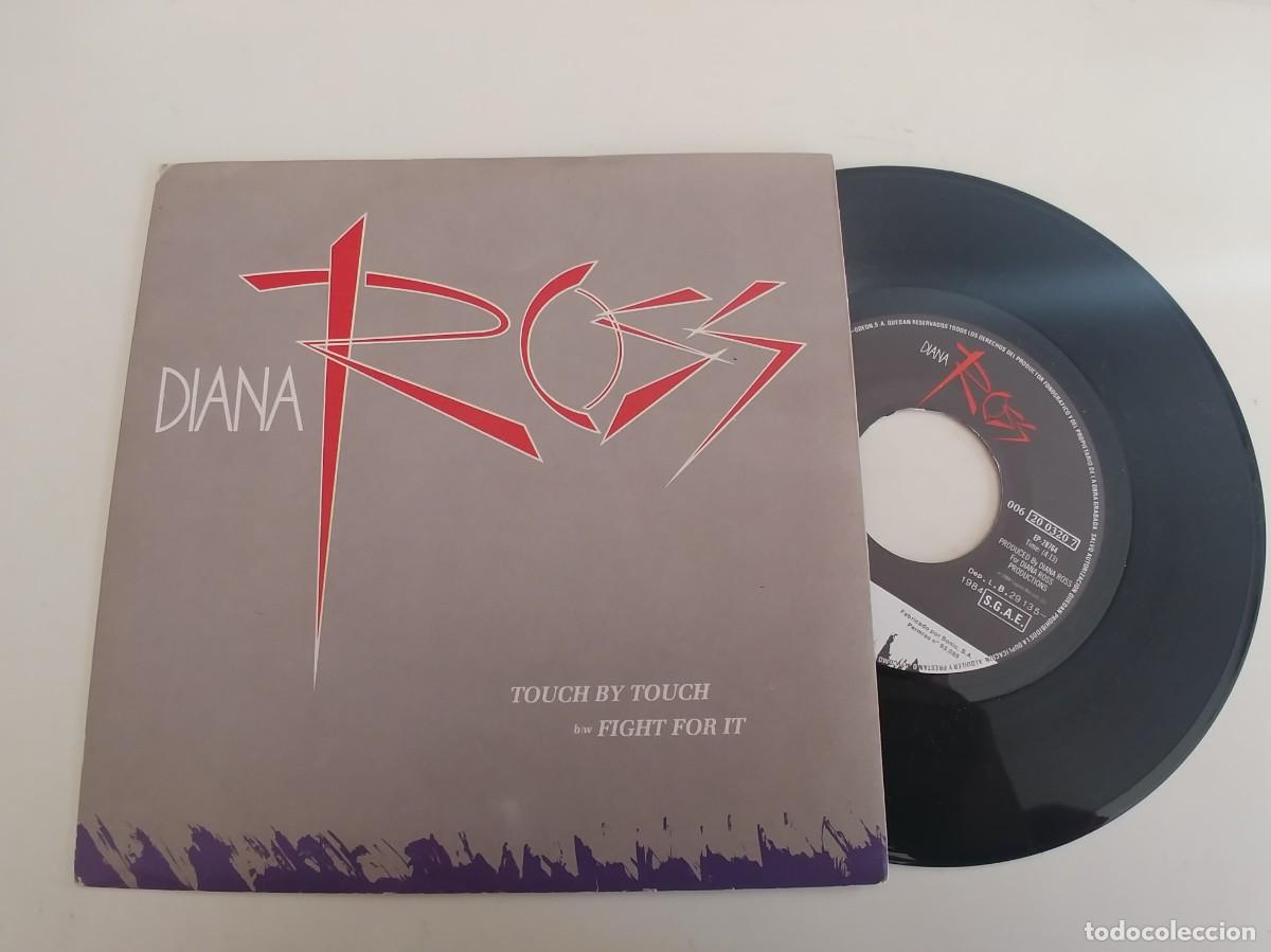 Discos de vinilo: DIANA ROSS-SINGLE TOUCH BY TOUCH - Foto 1