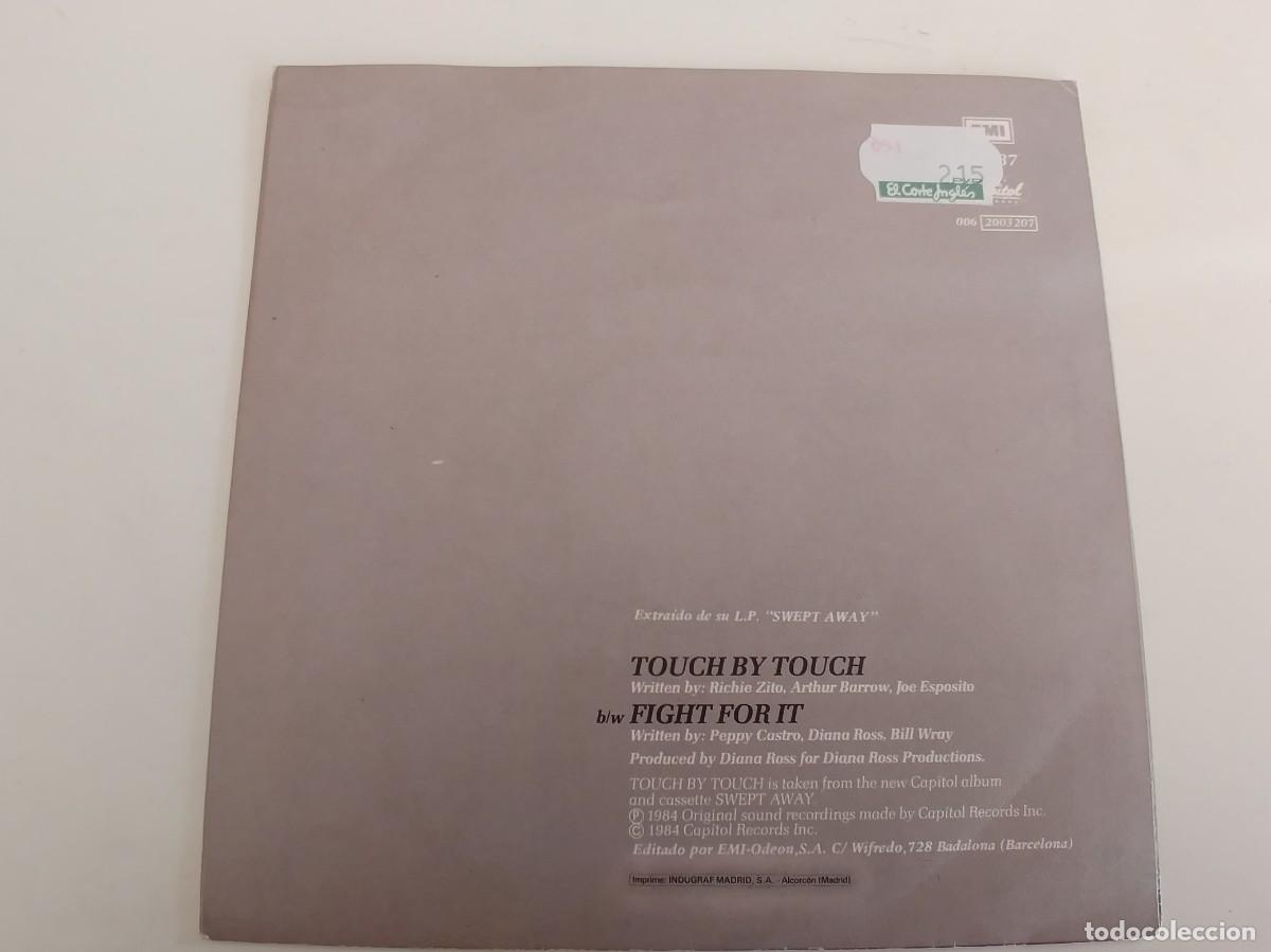 Discos de vinilo: DIANA ROSS-SINGLE TOUCH BY TOUCH - Foto 2