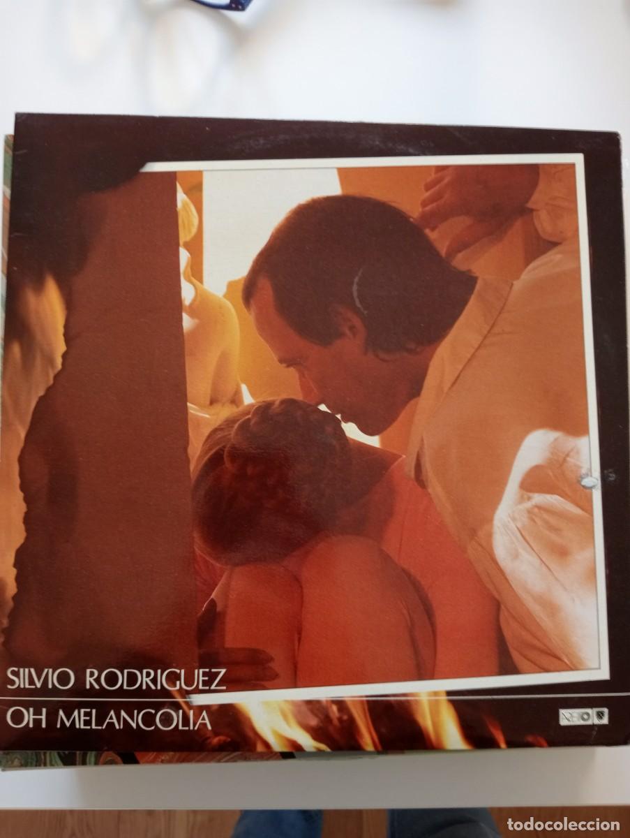 Discos de vinilo: Silvio Rodr&iacute;guez - Oh! Melancol&iacute;a 2xLP gatefold 2 inserts 1988 - Foto 1