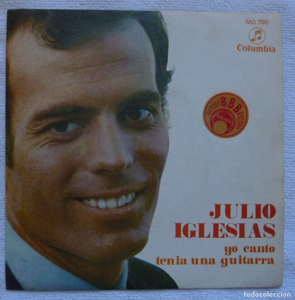 Discos de vinilo: JULIO IGLESIAS // YO CANTO // 1969 // SINGLE - Foto 1