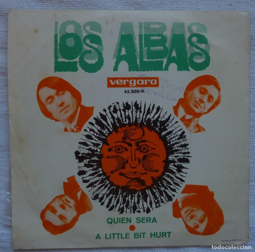 Discos de vinilo: LOS ALBAS // QUIEN SERA // 1969 // SINGLE - Foto 2