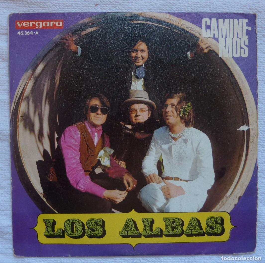 Discos de vinilo: LOS ALBAS // CAMINEMOS // 1970 // SINGLE - Foto 1