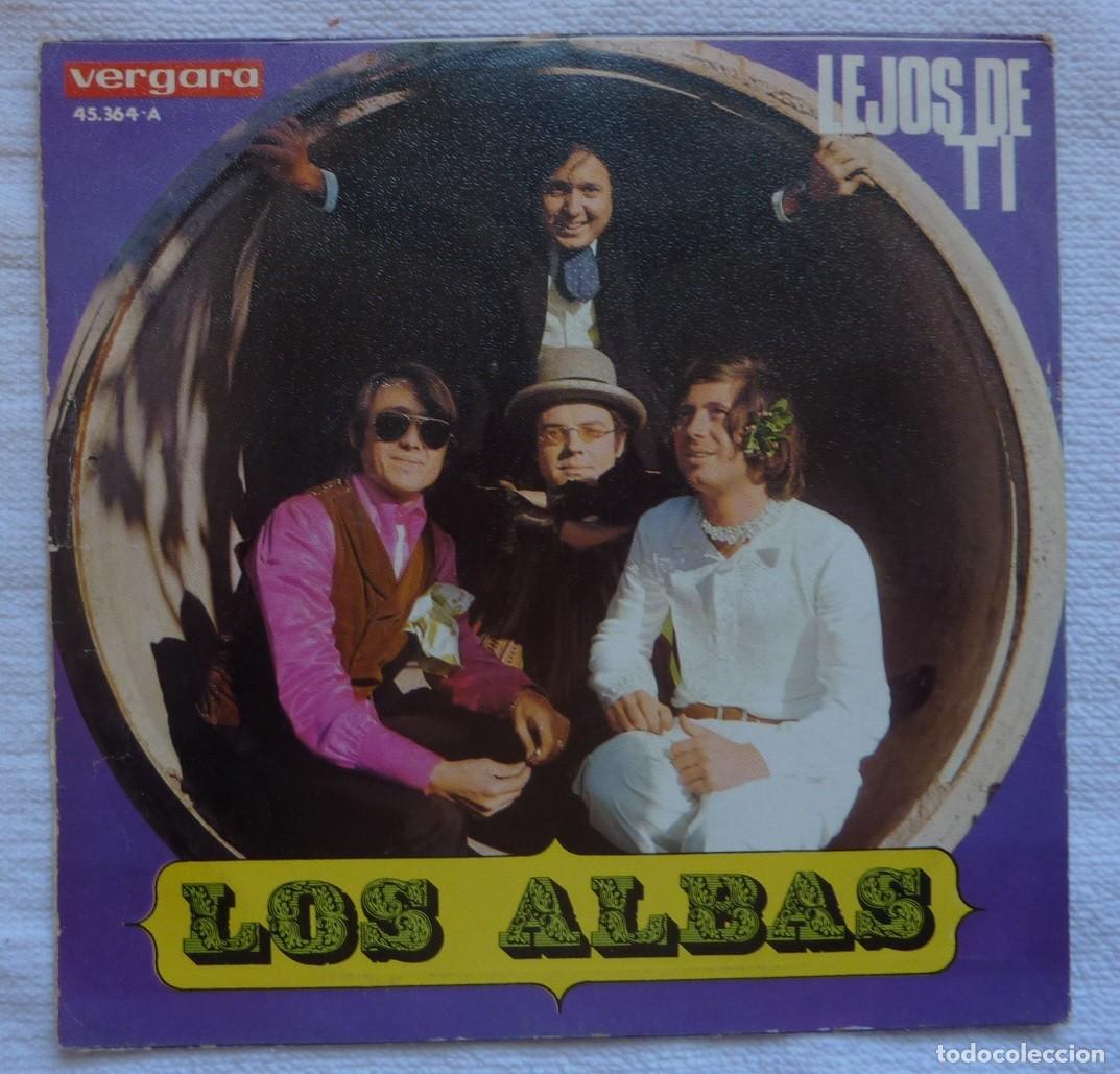 Discos de vinilo: LOS ALBAS // CAMINEMOS // 1970 // SINGLE - Foto 2