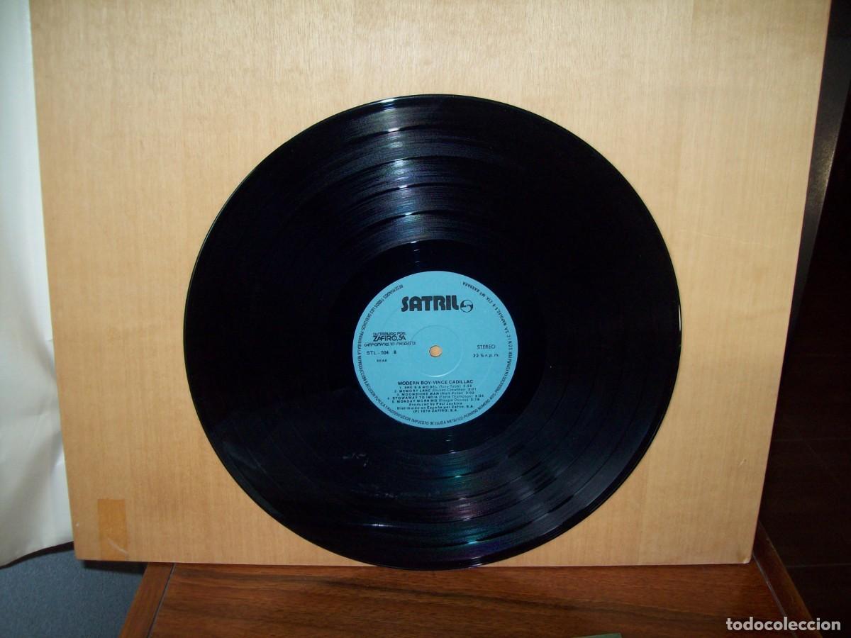 Discos de vinilo: VINCE CADILLAC - MODERN BOY - LP 1978 - Foto 3