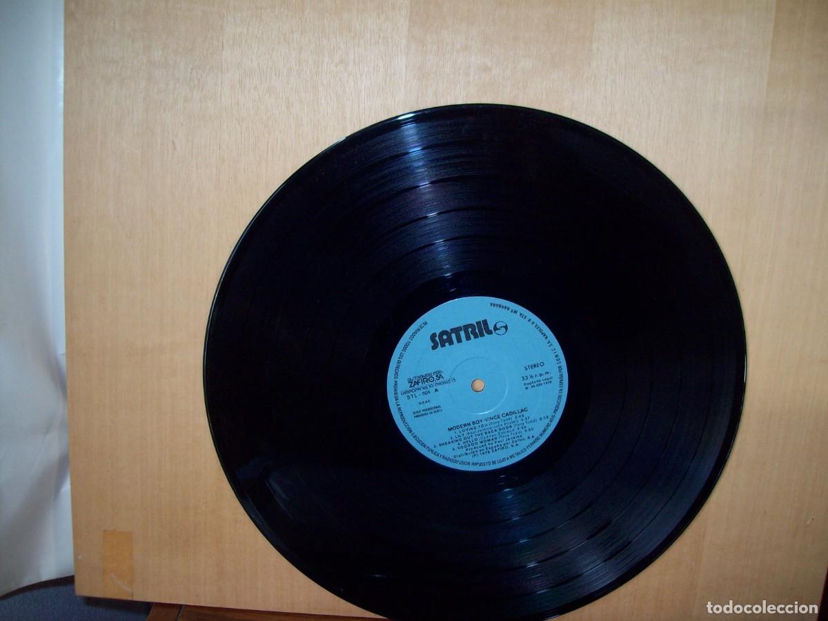 Discos de vinilo: VINCE CADILLAC - MODERN BOY - LP 1978 - Foto 4