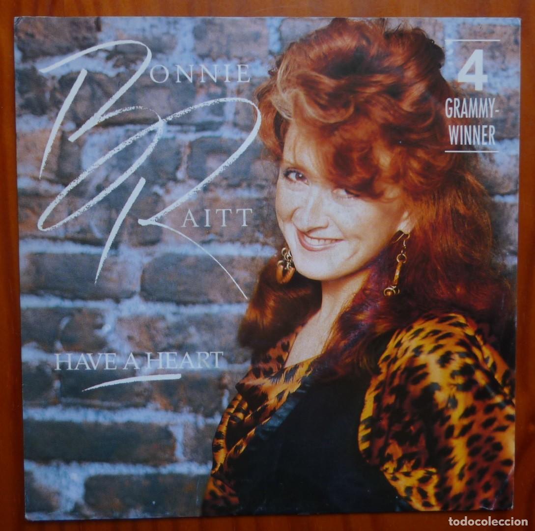 Discos de vinilo: BONNIE RAITT / HAVE A HEART / 1989 // SINGLE - Foto 1