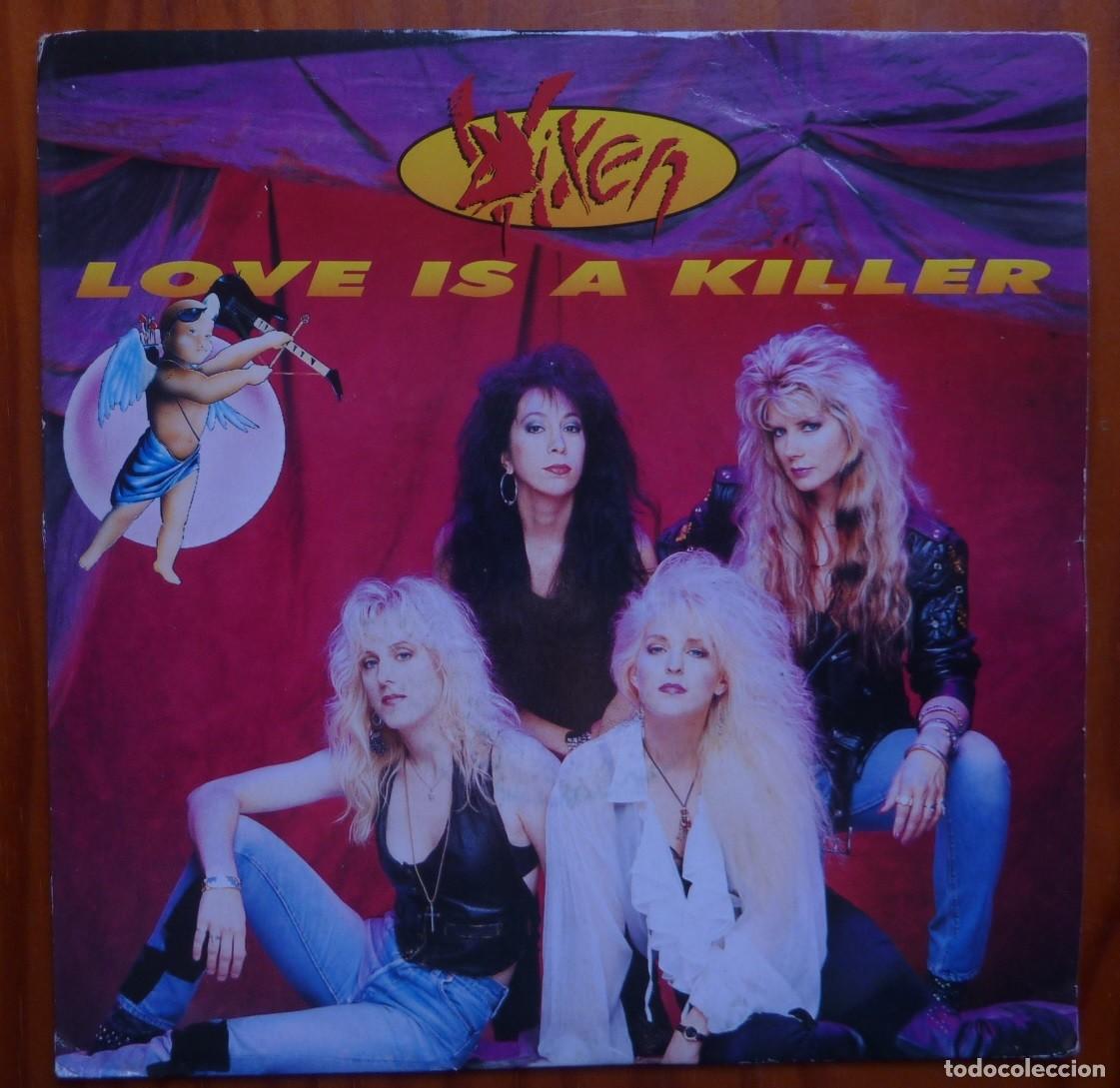 Discos de vinilo: VIXEN / LOVE IS A KILLER / 1990 / SINGLE - Foto 1