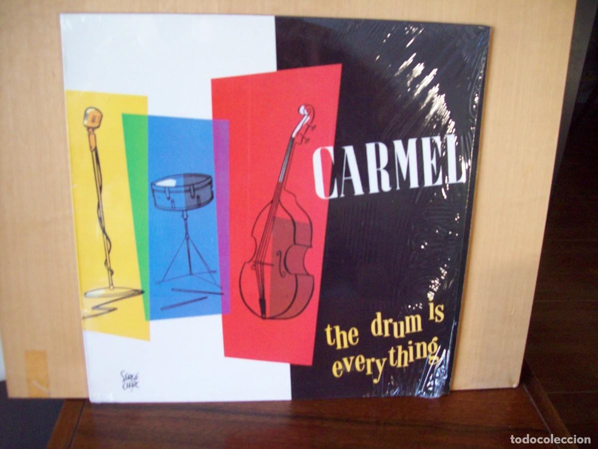 Discos de vinilo: CARMEL - THE DRUM IS EVERY THING - LP 1990 - Foto 1