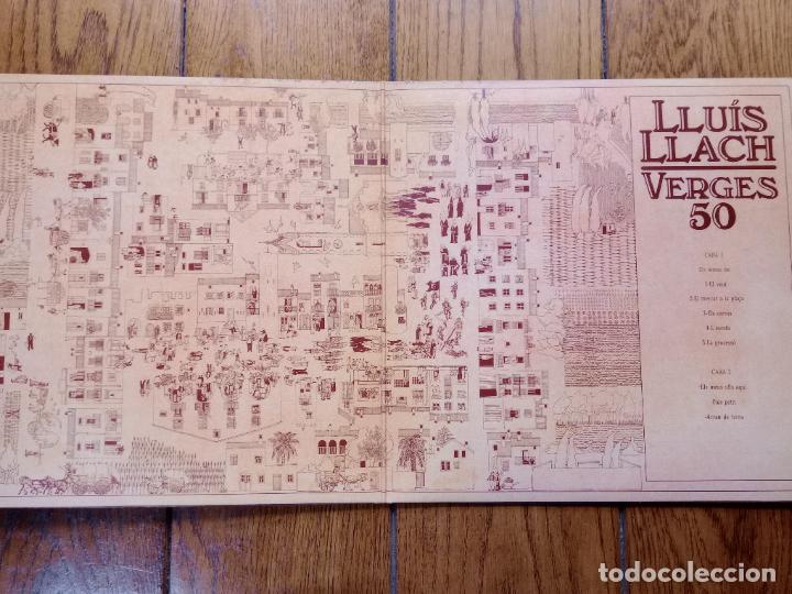 Discos de vinilo: Llu&iacute;s Llach - Verges 50 - Foto 2