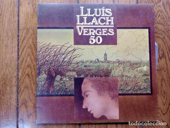 Discos de vinilo: Llu&iacute;s Llach - Verges 50 - Foto 1
