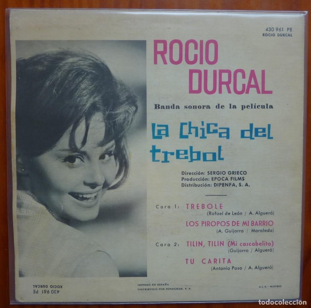 Discos de vinilo: ROCIO DURCAL / TREBOLE+3 / 1963/ EP - Foto 2