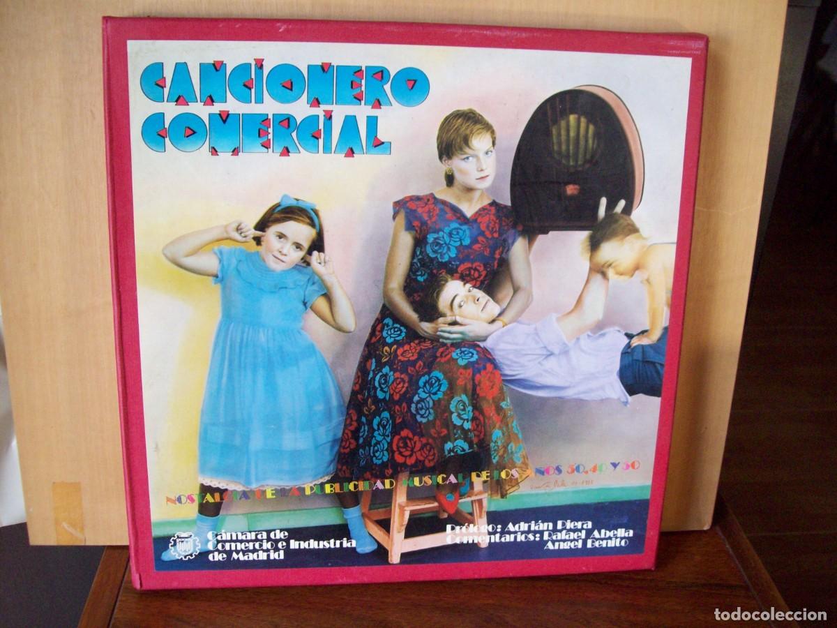 Discos de vinilo: CANCIONERO COMERCIAL - MUSICA PUBLICIDAD A&Ntilde;OS 30/40 Y 50 -LIBRO DE 40 PAGINAS - DOBLE LP