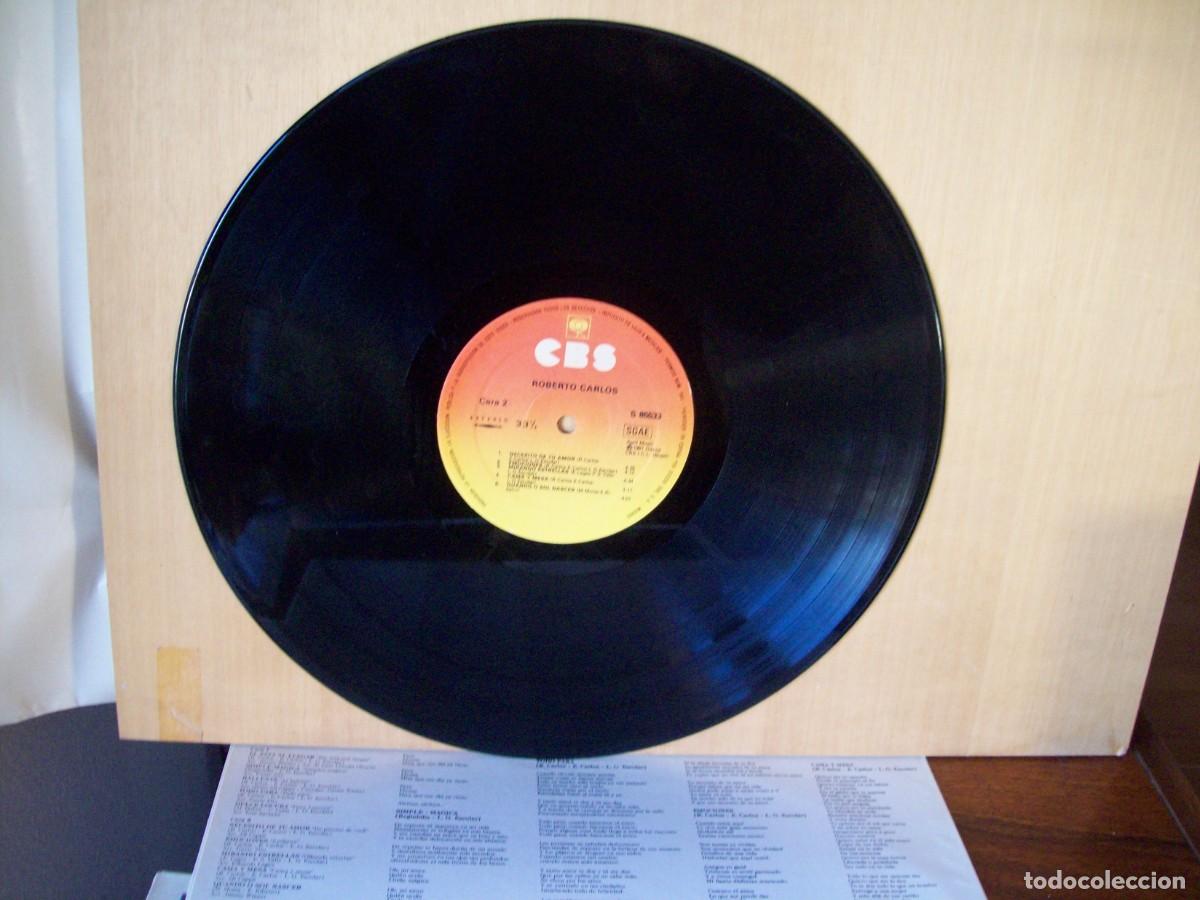 Discos de vinilo: ROBERTO CARLOS - LP 1981 10 CANCIONES - Foto 4