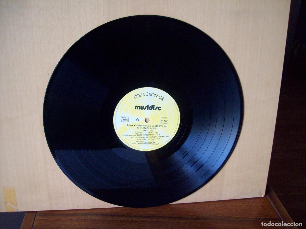Discos de vinilo: CARNABY GROUP - INTERPRETA A LOS BEATLES - LP FABRICADO EN FRANCIA - Foto 3