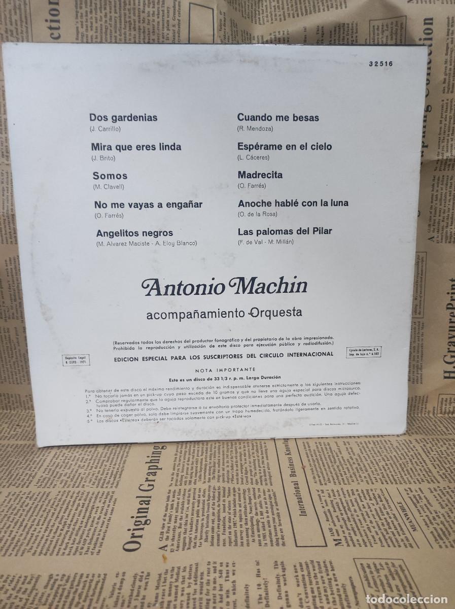 Discos de vinilo: Antonio Machin &ndash; Antonio Machin - Foto 2