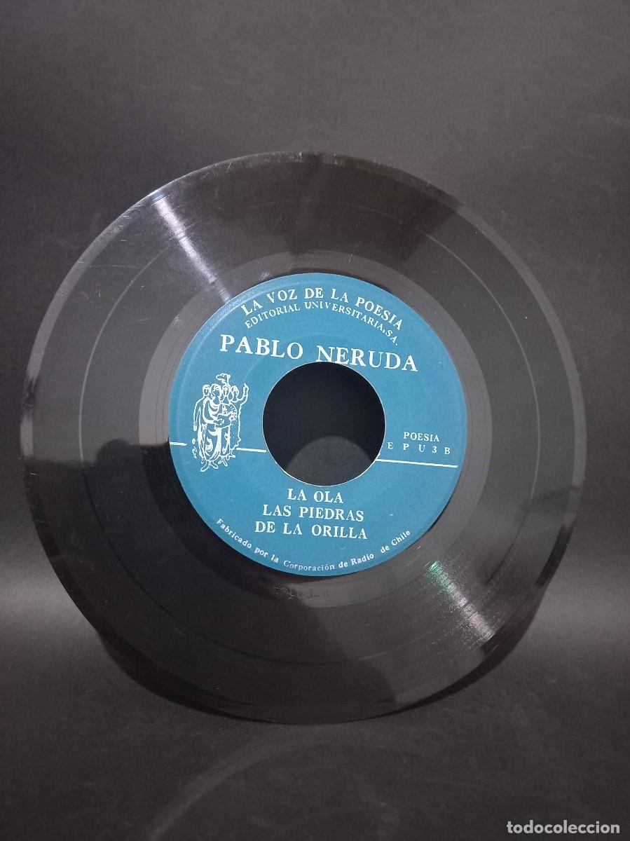 Discos de vinilo: Pablo Neruda - La Voz de la Poes&iacute;a - Foto 2