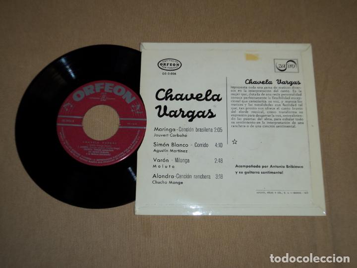 Discos de vinilo: Chavela Vargas - maringa +3 - Foto 2