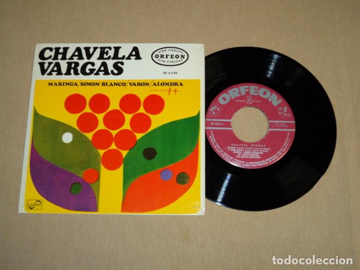 Discos de vinilo: Chavela Vargas - maringa +3 - Foto 1