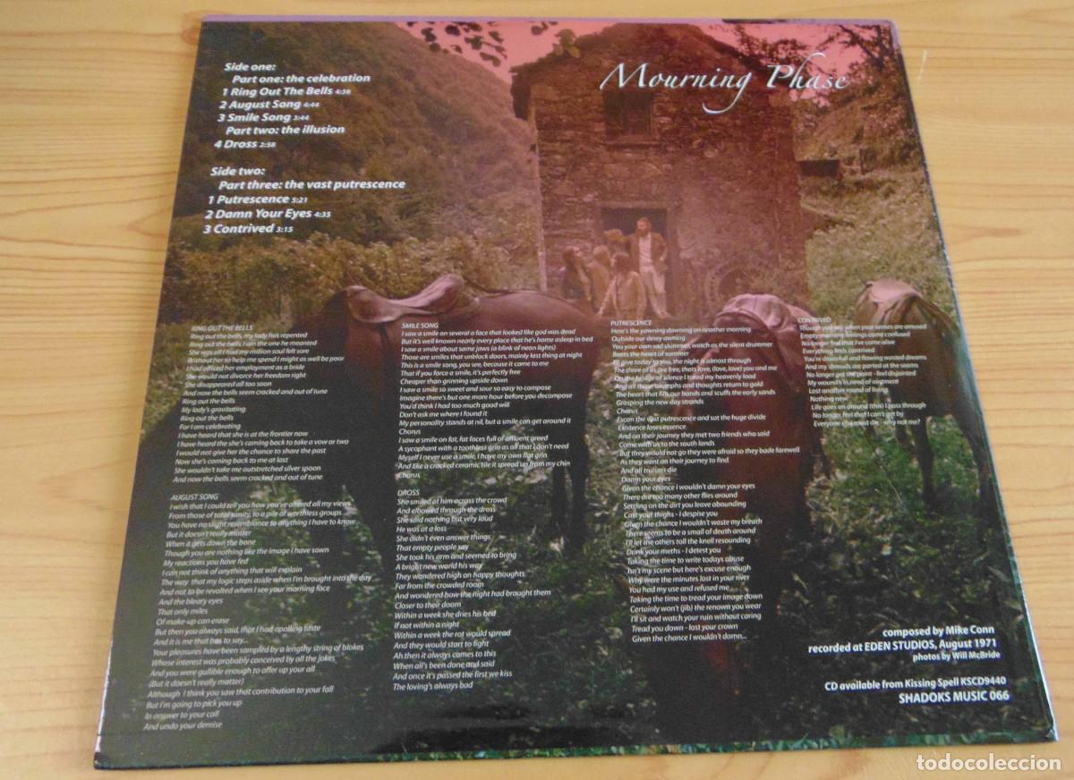 Discos de vinilo: Mourning Phase &ndash; Mourning Phase - LP SHADOKS MUSIC 2005 - Foto 2