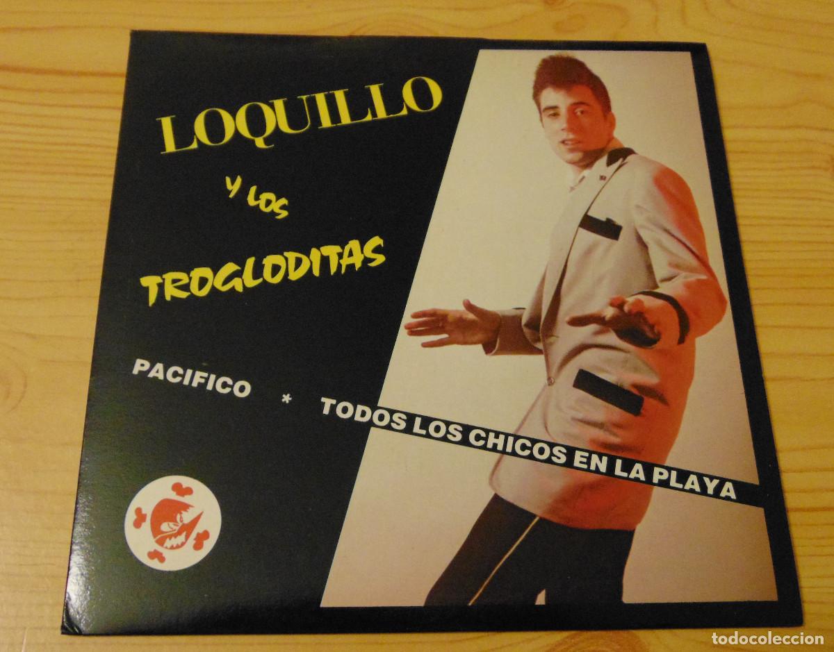 Discos de vinilo: Loquillo Y Los Trogloditas &ndash; Pac&iacute;fico + 2 - EP 1983 - Foto 3