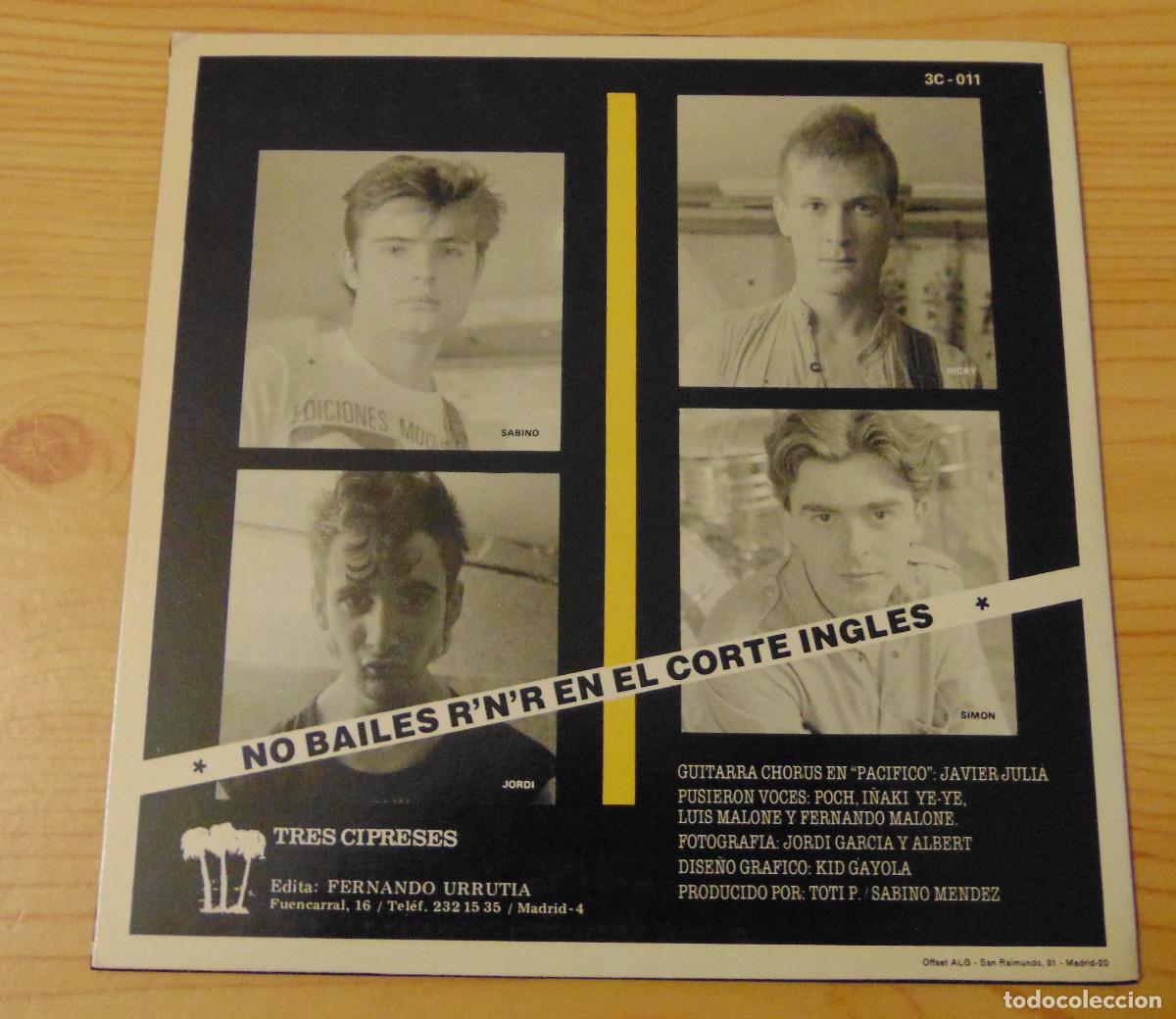 Discos de vinilo: Loquillo Y Los Trogloditas &ndash; Pac&iacute;fico + 2 - EP 1983 - Foto 2