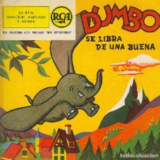 Dischi in vinile: DUMBO SE LIBRA DE UNA BUENA - RCA 3-40004 – 1958