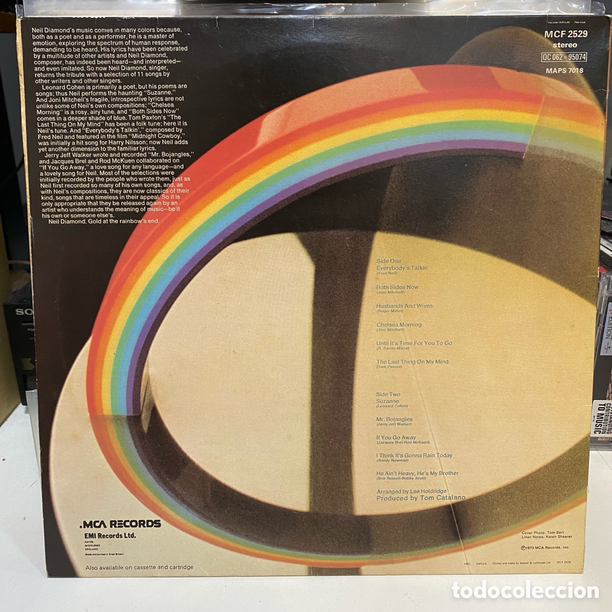 Discos de vinilo: Neil Diamond - Rainbow (LP) - Foto 2