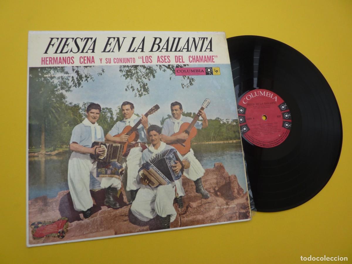 Disques de vinyle: LP HERMANOS CENA - Los Ases Del Chamame - Fiesta En La Bailanta - VENEZUELA Press - 5