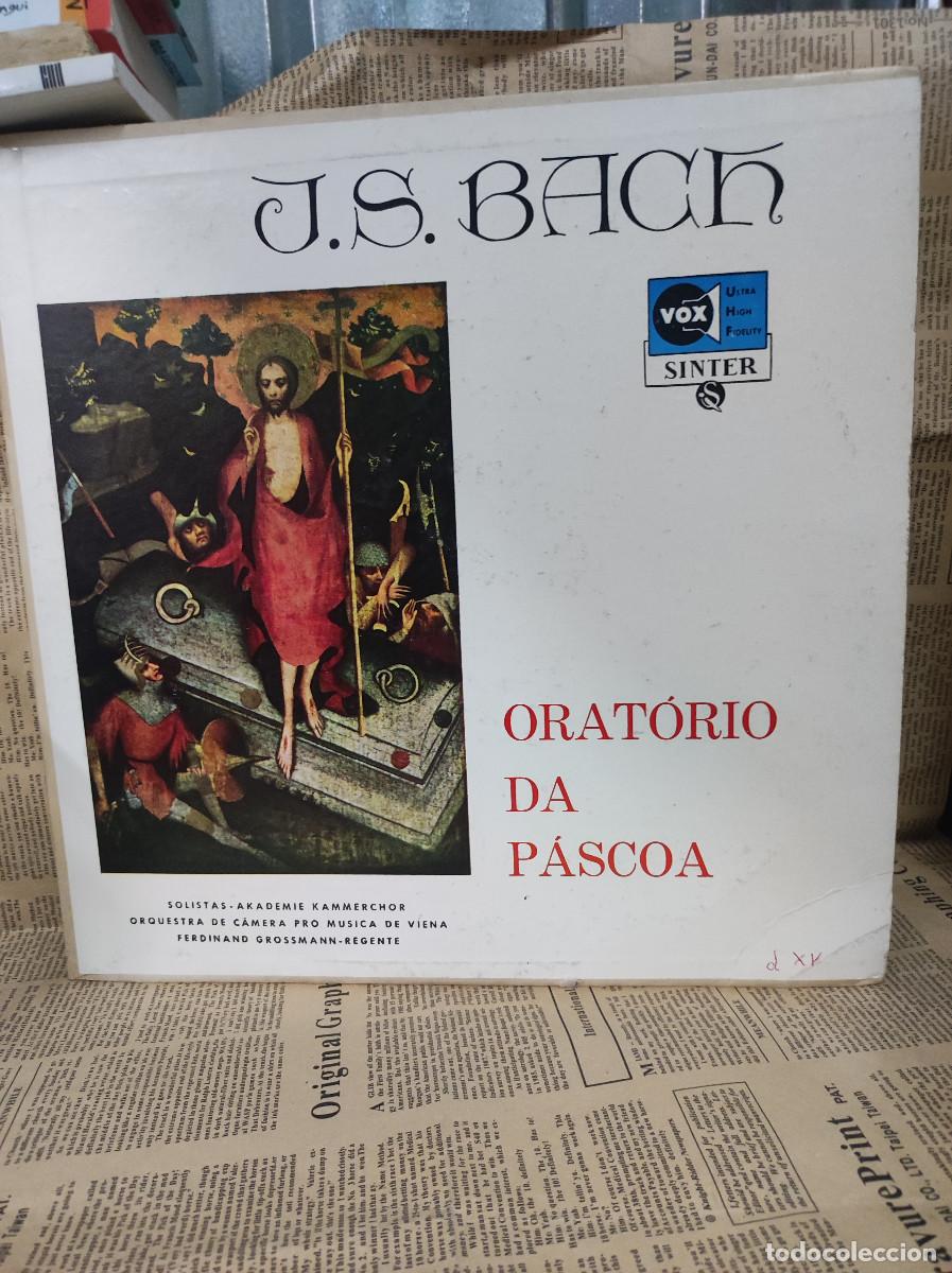 Discos de vinilo: J.S. BACH ORATORIO DA PASCOA - Foto 1