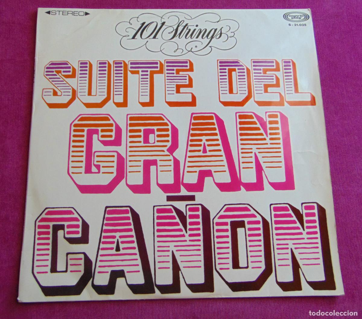 Discos de vinilo: 101 STRINGS - SUITE DEL GRAN CA&Ntilde;ON - LP DE 1968 - Foto 3