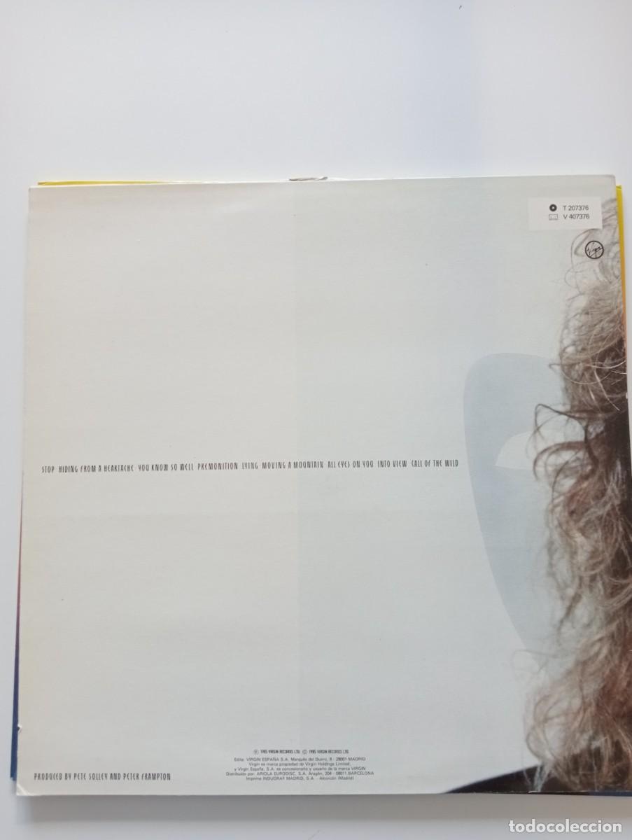 Discos de vinilo: Peter Frampton - Premonition (LP, Album) 1986 insert - Foto 2