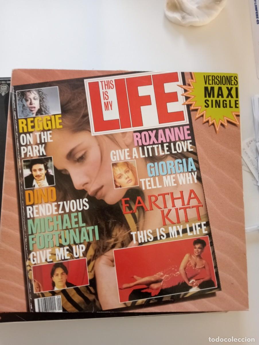 Discos de vinilo: Various - This Is My Life (Versiones Maxi Singles) (LP, Comp) 1986 synth pop - Foto 1