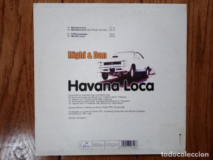 Discos de vinilo: Righi & Dan - Havana loca - Foto 2