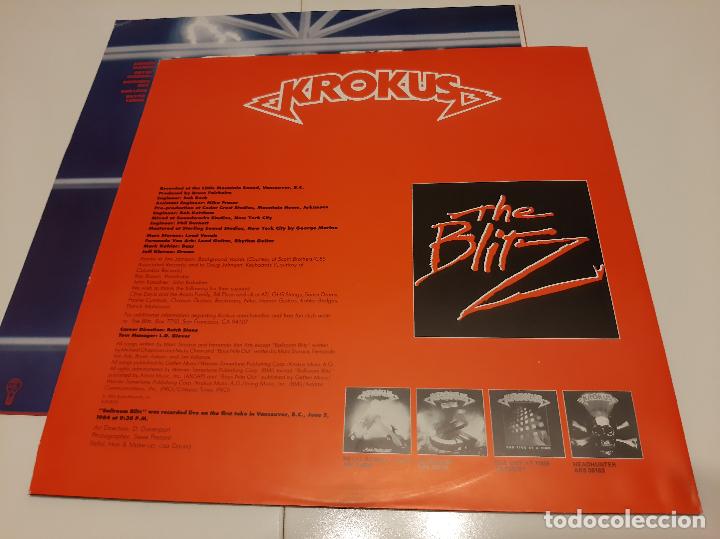 Discos de vinilo: KROKUS -THE BLITZ- (1984) LP DISCO VINILO - Foto 6