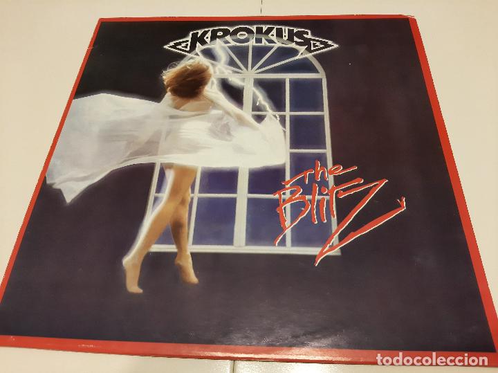 Discos de vinilo: KROKUS -THE BLITZ- (1984) LP DISCO VINILO - Foto 1