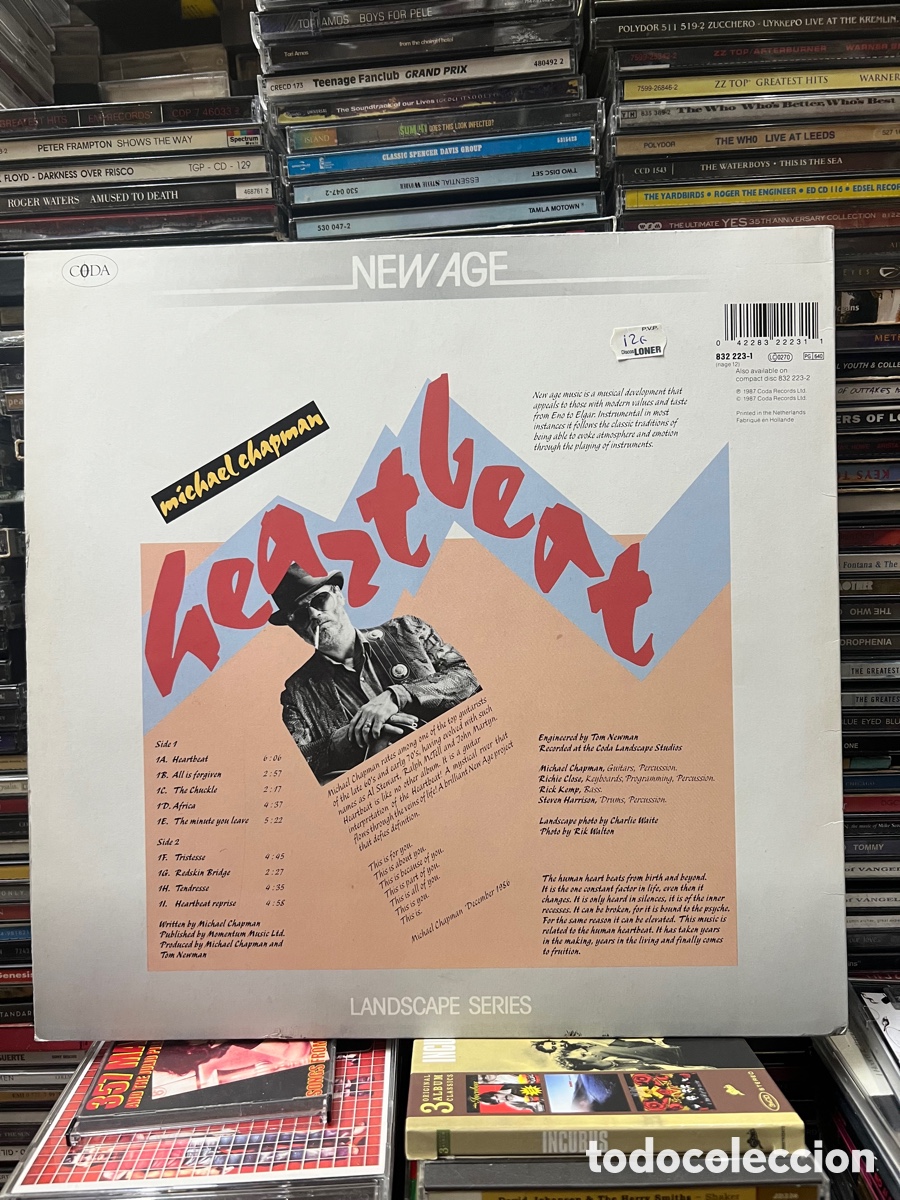 Discos de vinilo: Michael Chapman Heartbeat - Foto 2