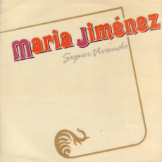 Discos de vinilo: MARIA JIMENEZ - SEGUIR VIVIENDO / LP FONOMUSIC 1986 RF-18693