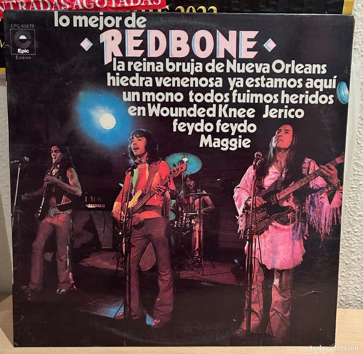 Discos de vinilo: Redbone &lrm;&ndash; Lo Mejor De Redbone. DISCO VINILO. Estado. Vg / Vg. 1973 - Foto 1