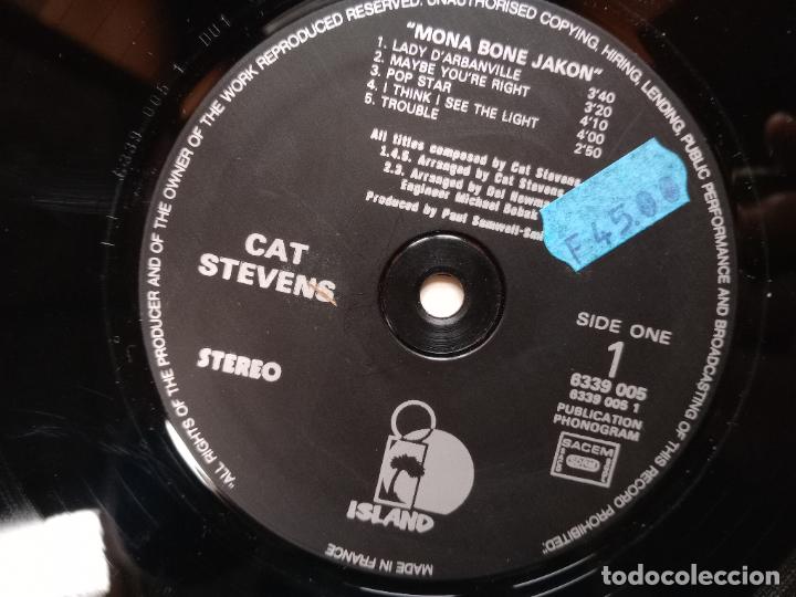 Discos de vinilo: Car Stevens - Mona Bone Jakon - Foto 3