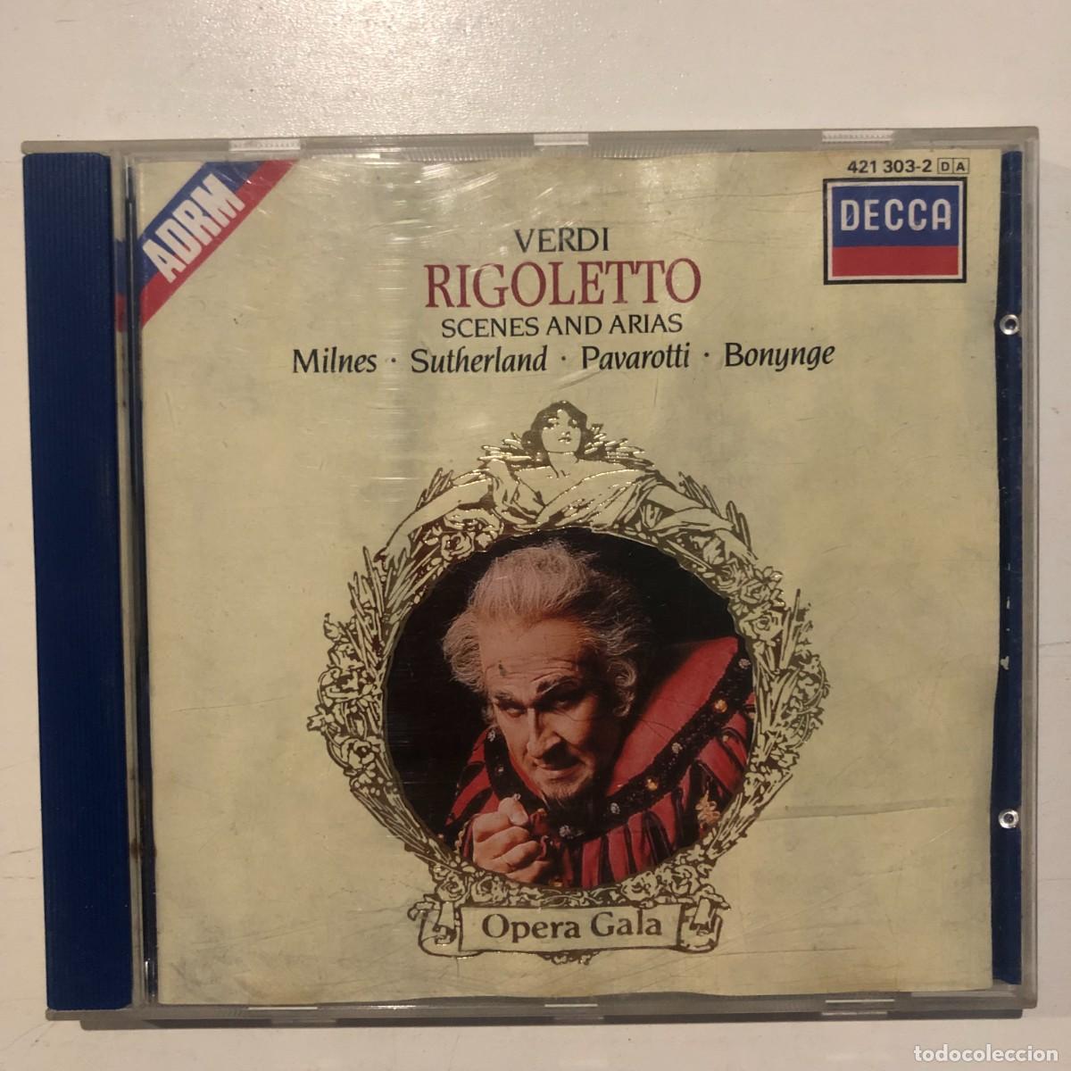 Discos de vinilo: Rigoletto - Verdi - Decca | CD Segunda Mano - Foto 1