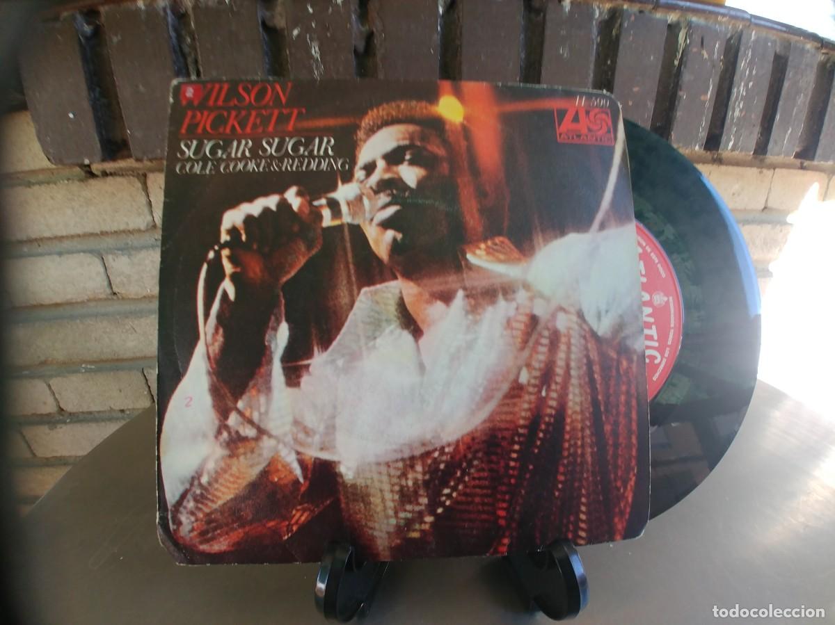 Discos de vinilo: WILSON PICKETT-SINGLE SUGAR SUGAR - Foto 1