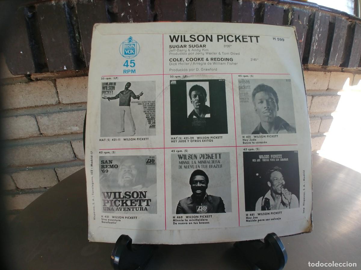 Discos de vinilo: WILSON PICKETT-SINGLE SUGAR SUGAR - Foto 2