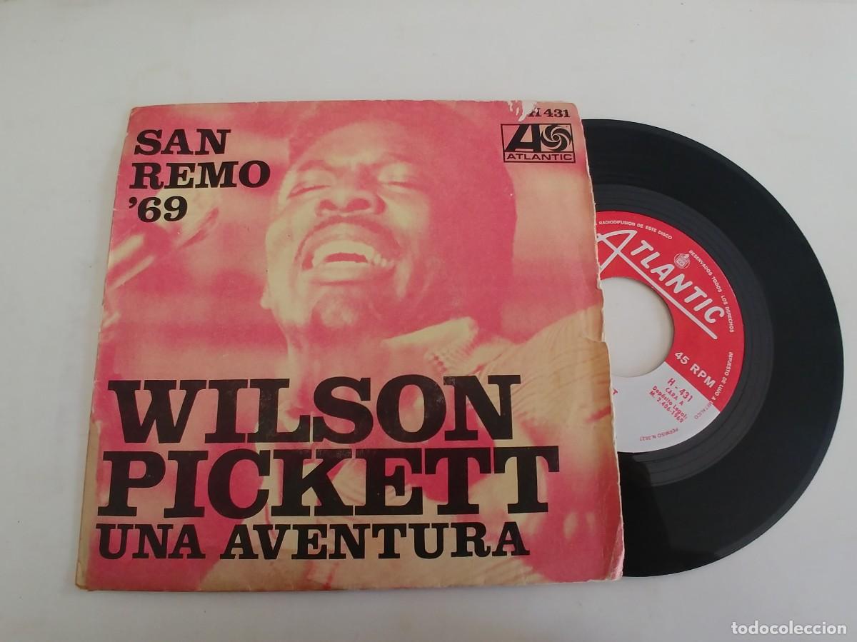 Discos de vinilo: WILSON PICKETT-SINGLE UNA AVENTURA - Foto 1